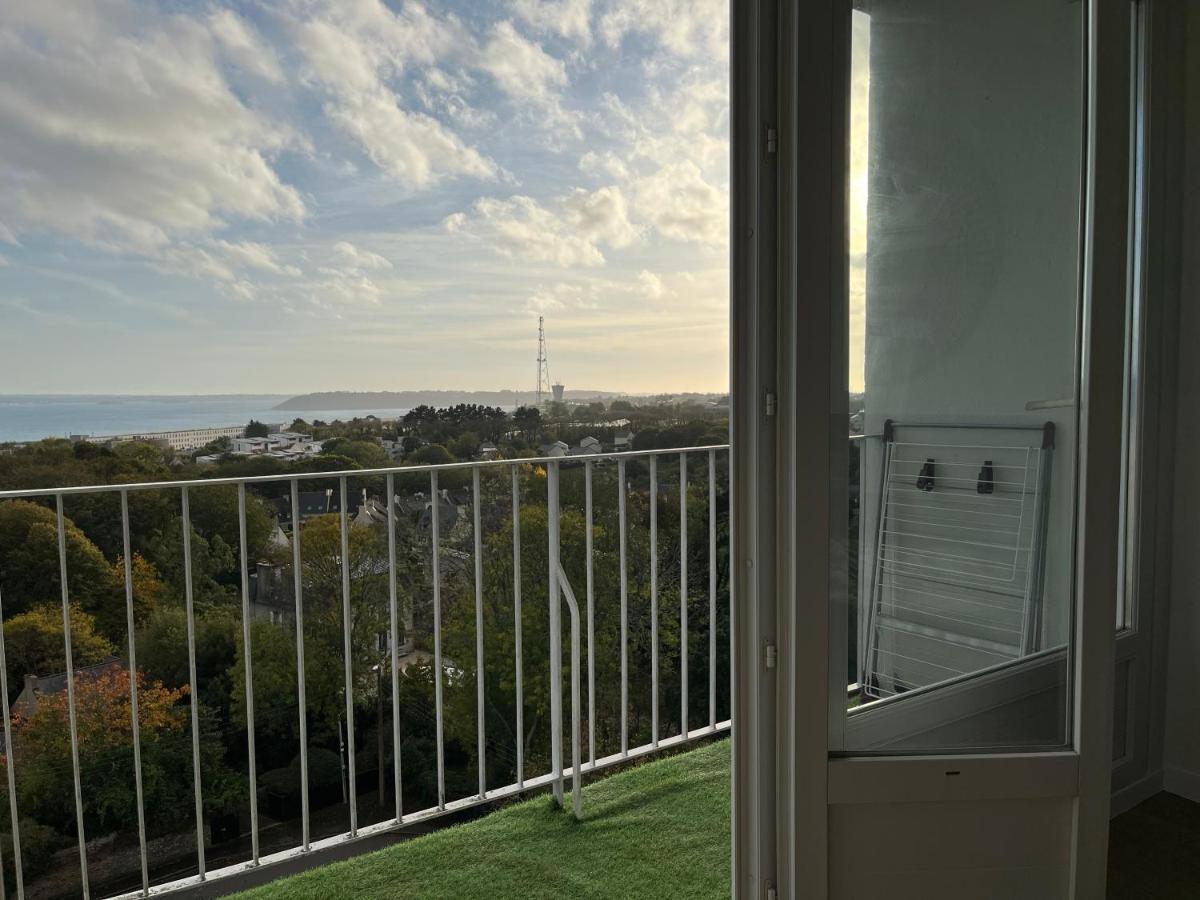 Nouveau! Appartement Vue Mer 180° Et Place Parking Brest Dış mekan fotoğraf