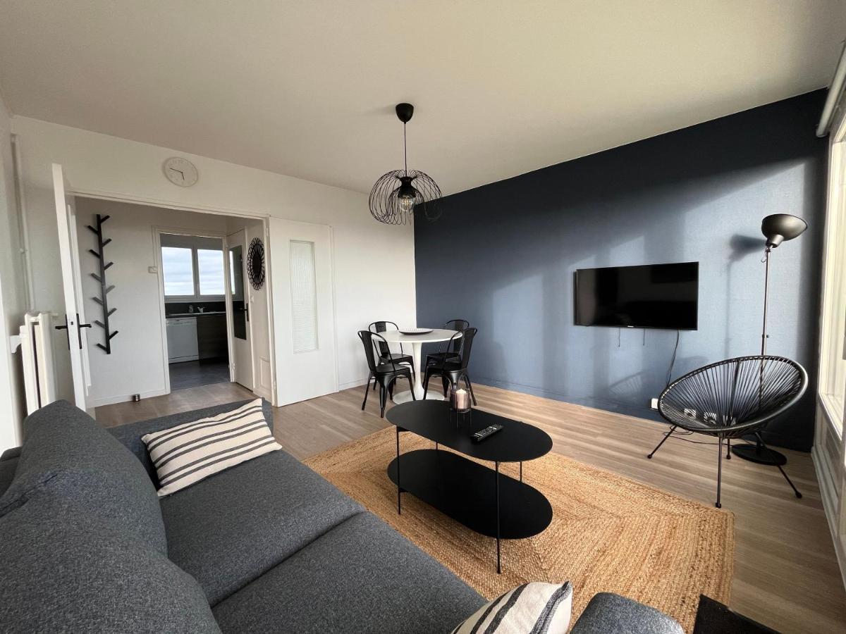 Nouveau! Appartement Vue Mer 180° Et Place Parking Brest Dış mekan fotoğraf